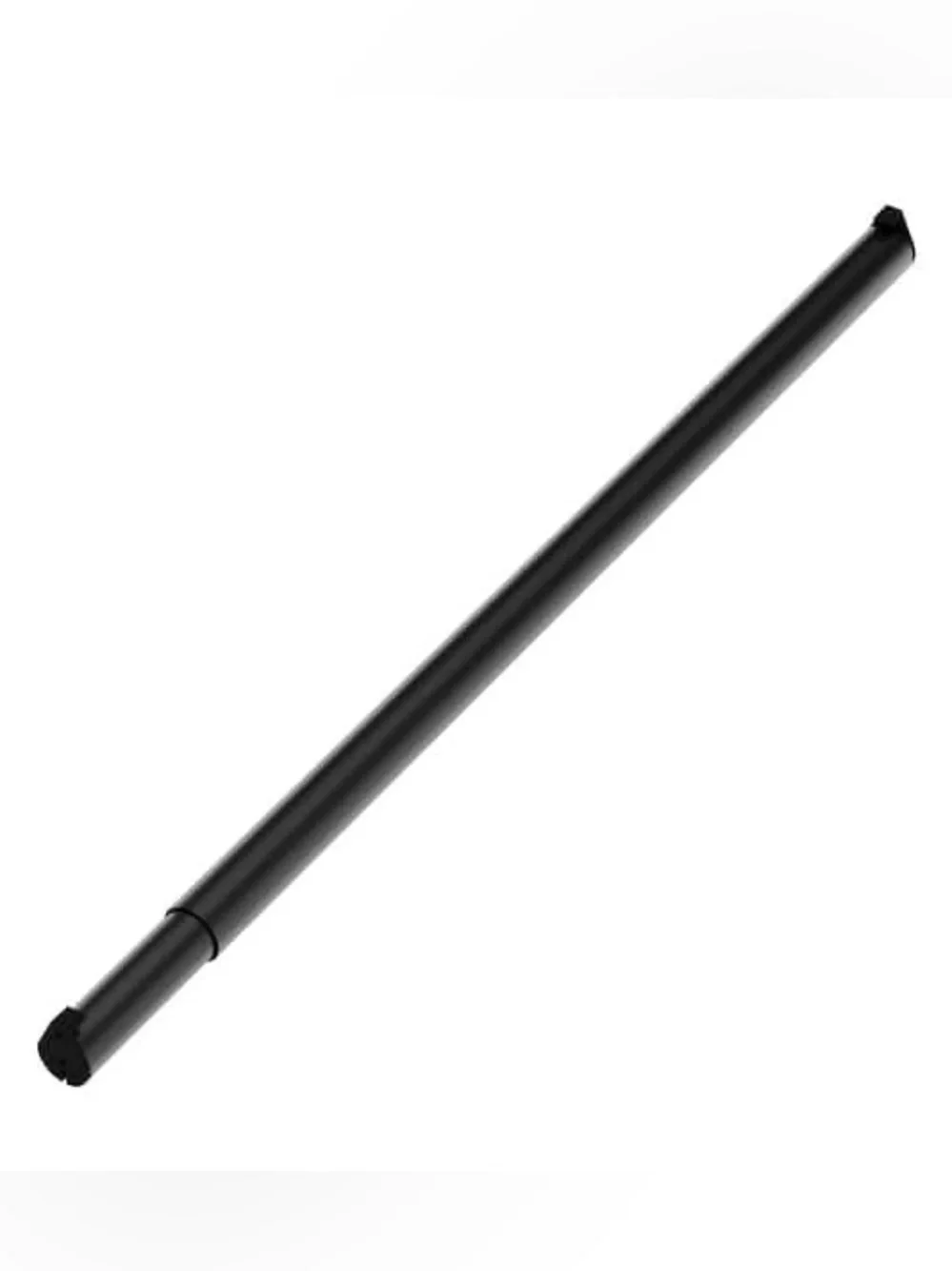 NWT Black Adjustable Closet Rod 30-48in & 12in Brackets- Home/Clothing Org